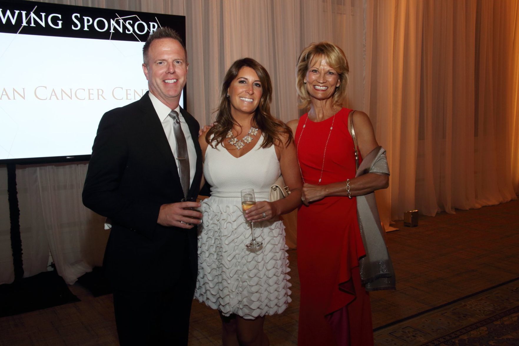 Tim and Sarah Carroll, Nancy Apel